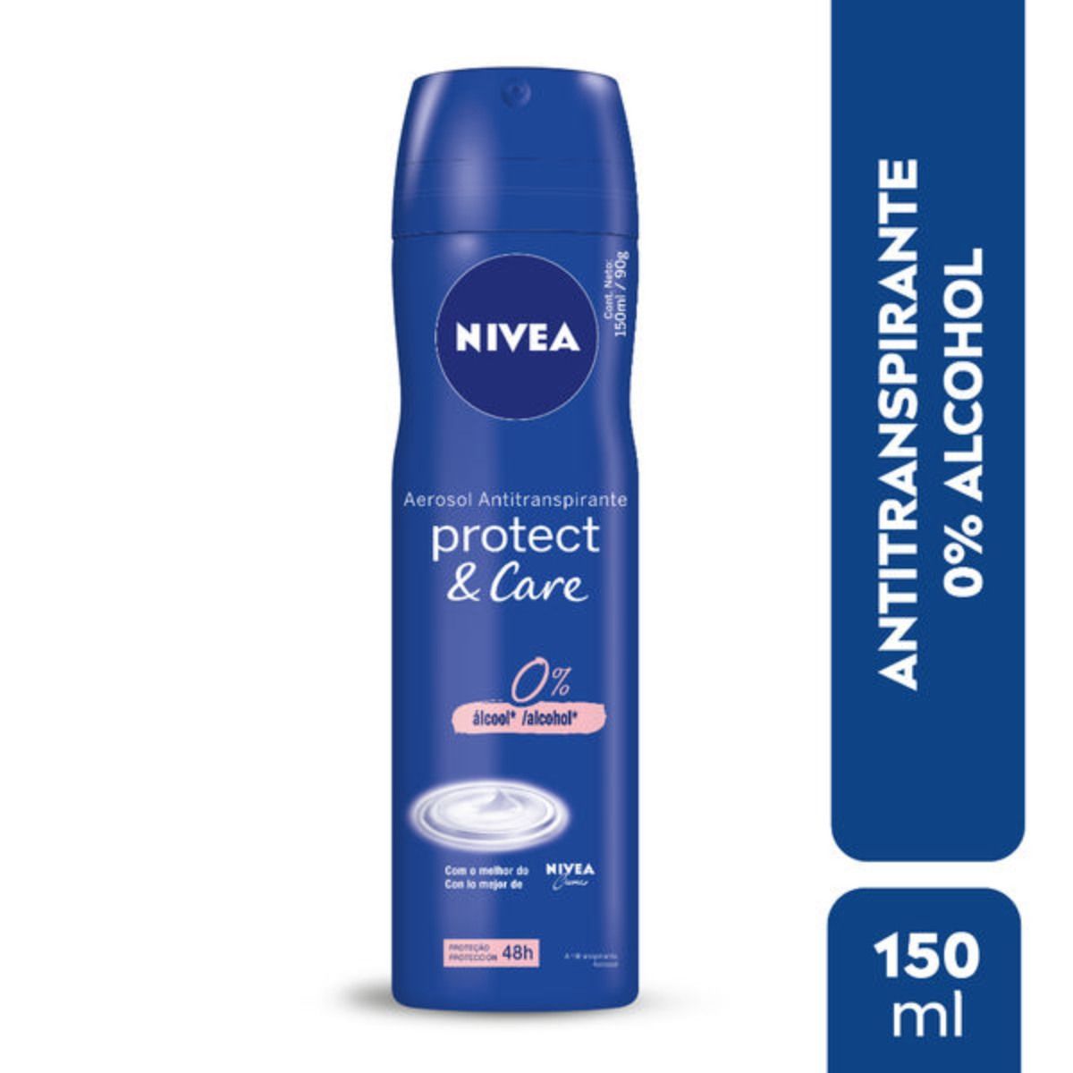 NIVEA - NIVEA Desodorante Antitranspirante Spray Protect & Care 150ml