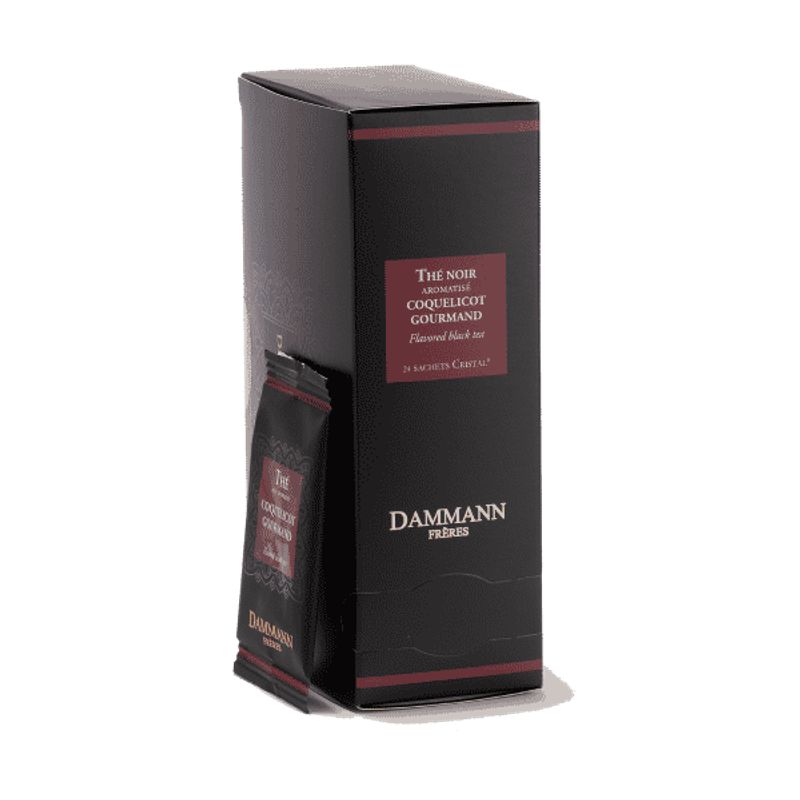 GENERICO - DAMMANN - CAJA 24 SACHETS INDIVIDUALES - COQUELICOT GOURMAND