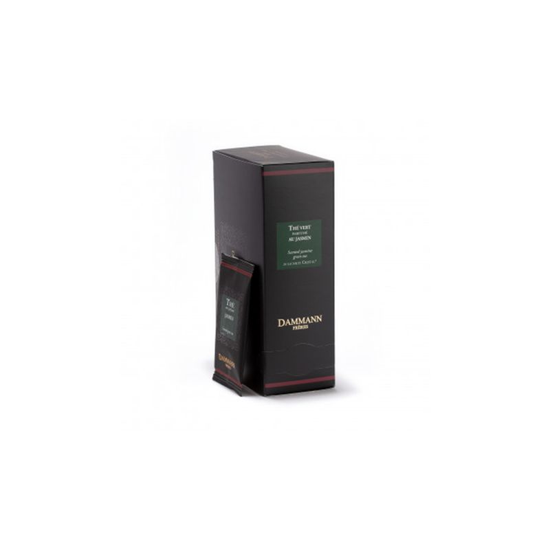 GENERICO - DAMMANN - CAJA 24 SACHETS INDIVIDUALES - THÉ VERT AU JASMIN
