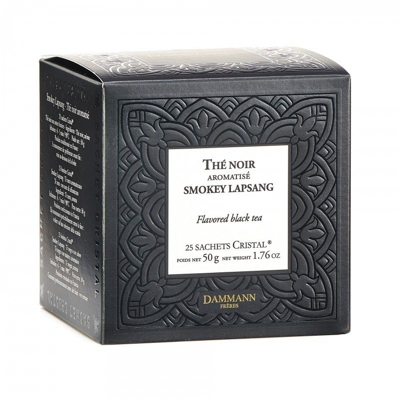 GENERICO - DAMMANN - CAJA DE TE CON 25 SACHETS CRISTAL - SMOKEY LAPSANG