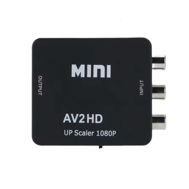 GENERICO - Adaptador Conversor Av Rca Análogo A Hdmi Digital