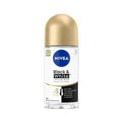 NIVEA - DESODORANTE ROLL ON BLACK & WHITE GOLD 50ML