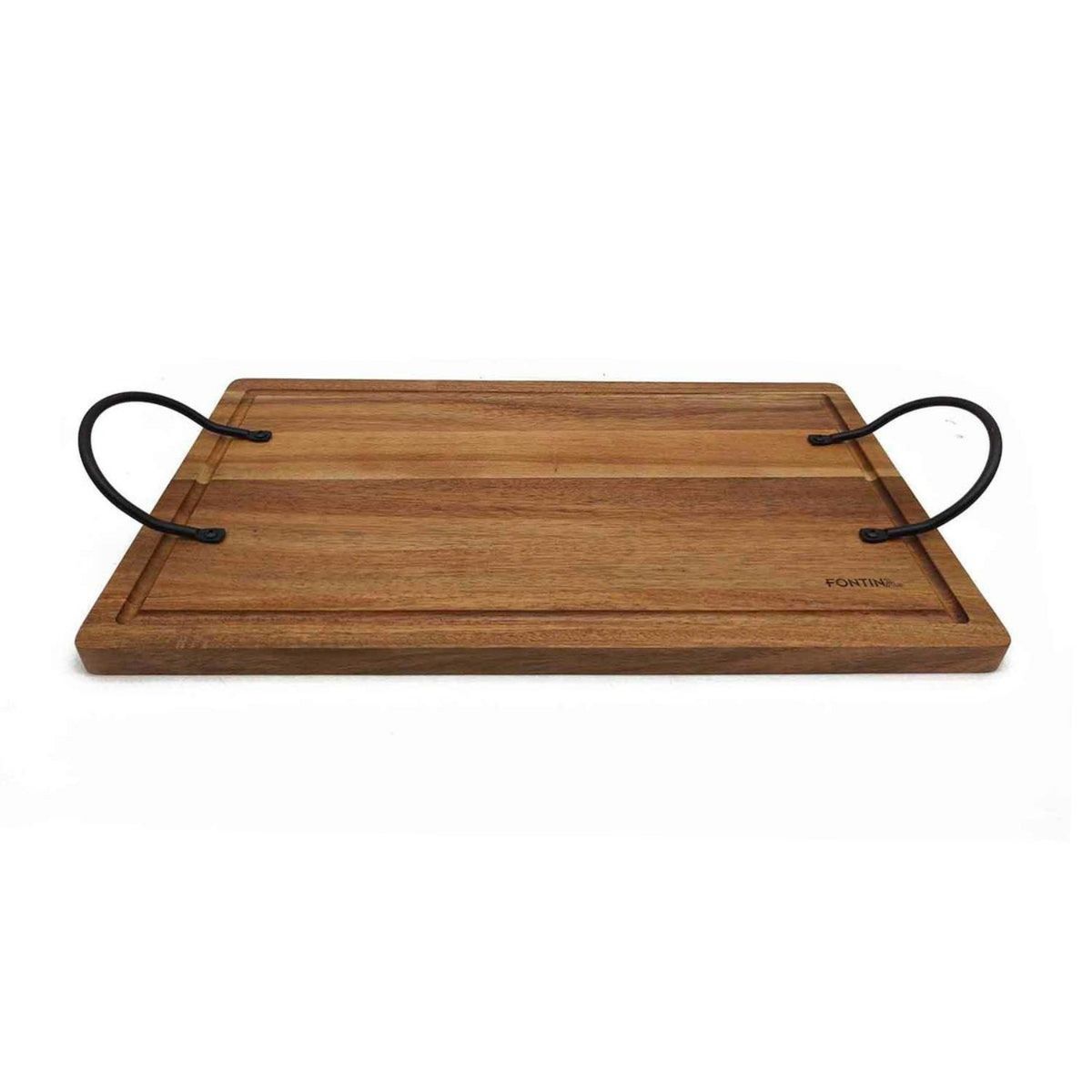 OEM - TABLA APERITIVO MADERA 45X25CM