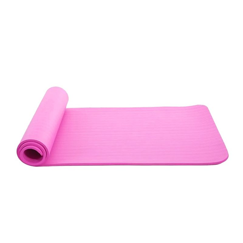 GENERICO - Mat de yoga 6mm 61x183cm rosado tpe