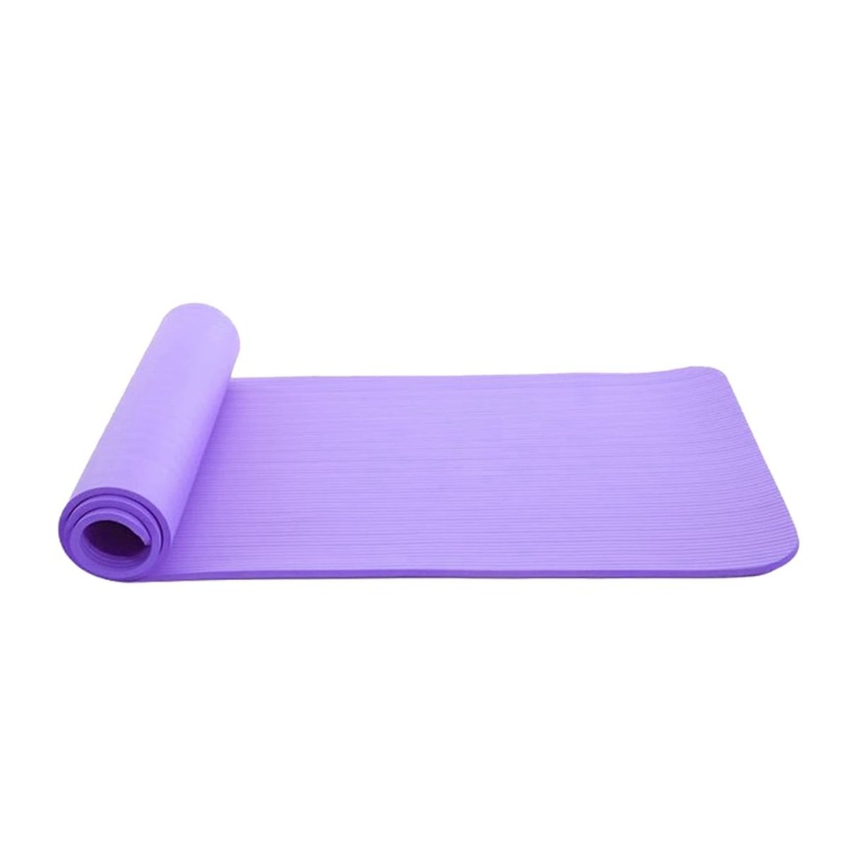 GENERICO - Mat de yoga 6mm 61x183cm lila tpe