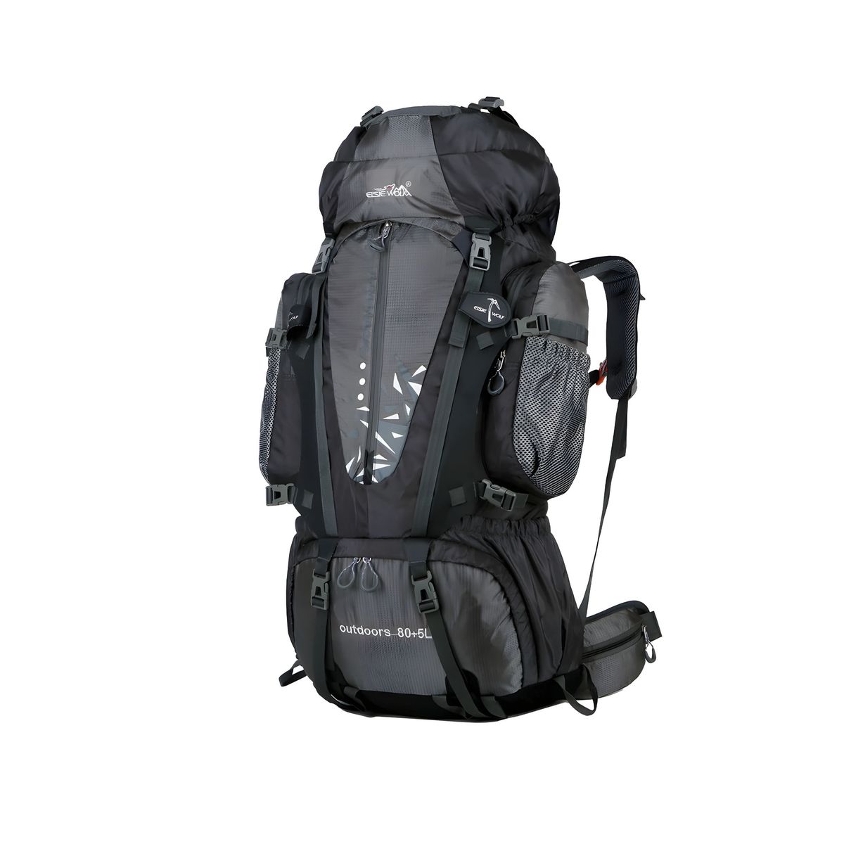 GENERICO - Mochila Para Trekking Camping Senderismo Outdoor 80l