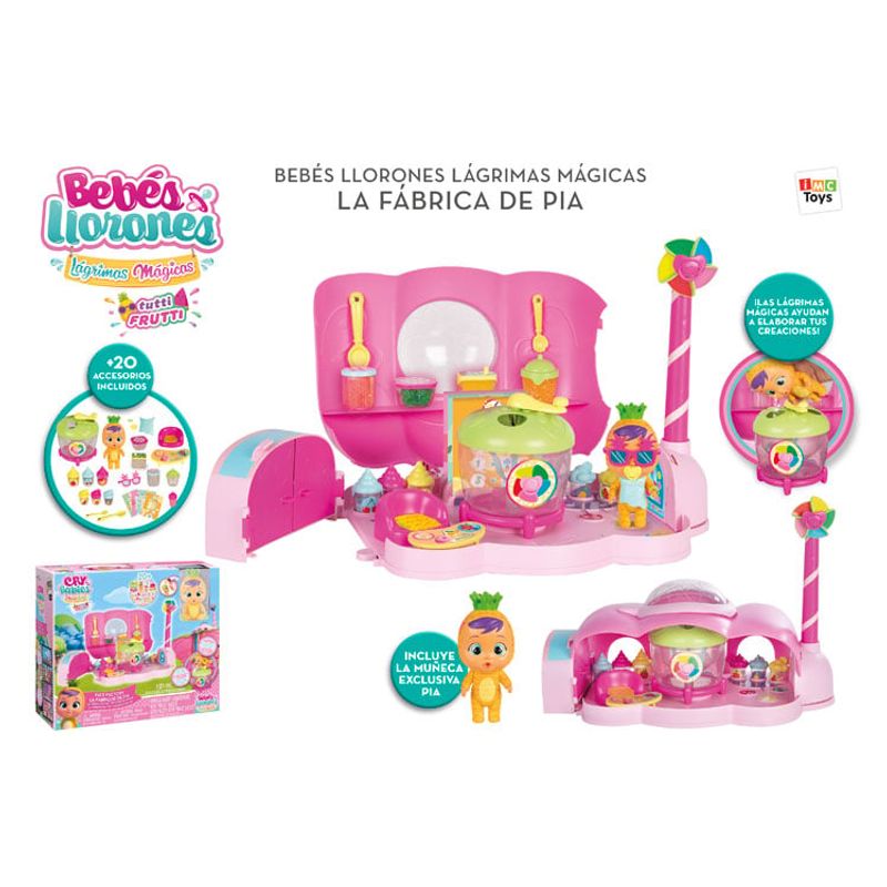 CRY BABIES - SET DE JUEGO BEBÉS LLORONES FÁBRICA DE PÍA
