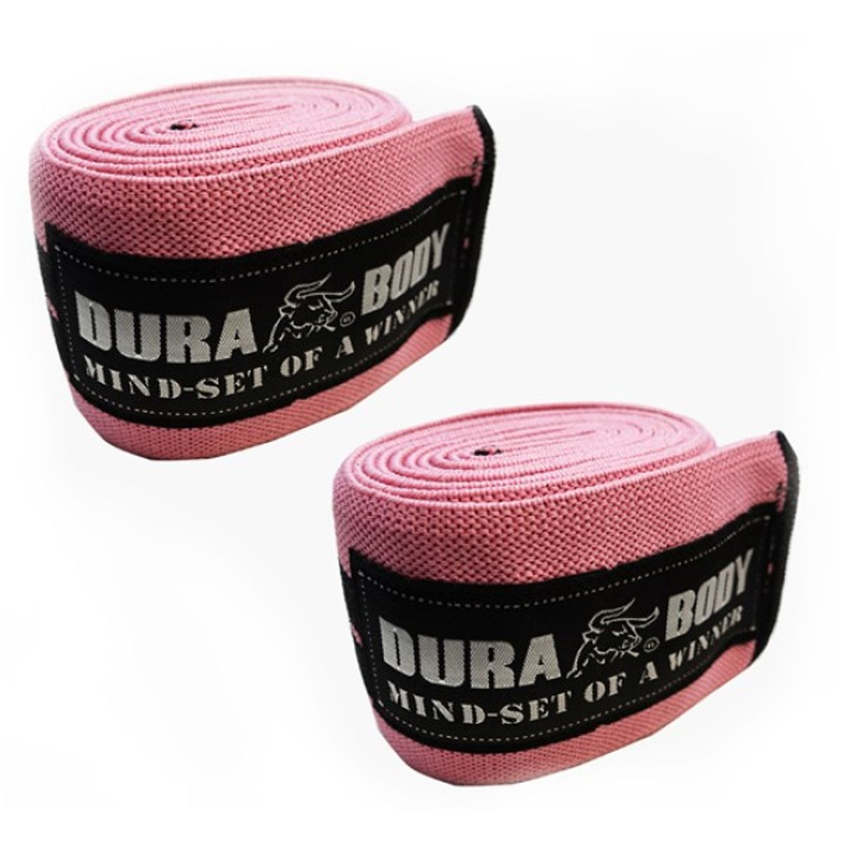 GENERICO - Rodilleras Levantamiento Pesas Durabody Knee Wraps Pink