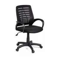 Silla De Escritorio Negra, Oficina, Ajustables