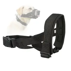 GENERICO - Bozal para Perros Acolchado Suave Antimordidas Talla XL