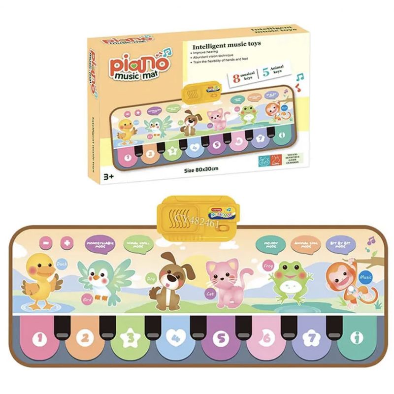 GENERICO - ALFOMBRA TAPETE MUSICAL PLAYMAT PARA BEBES