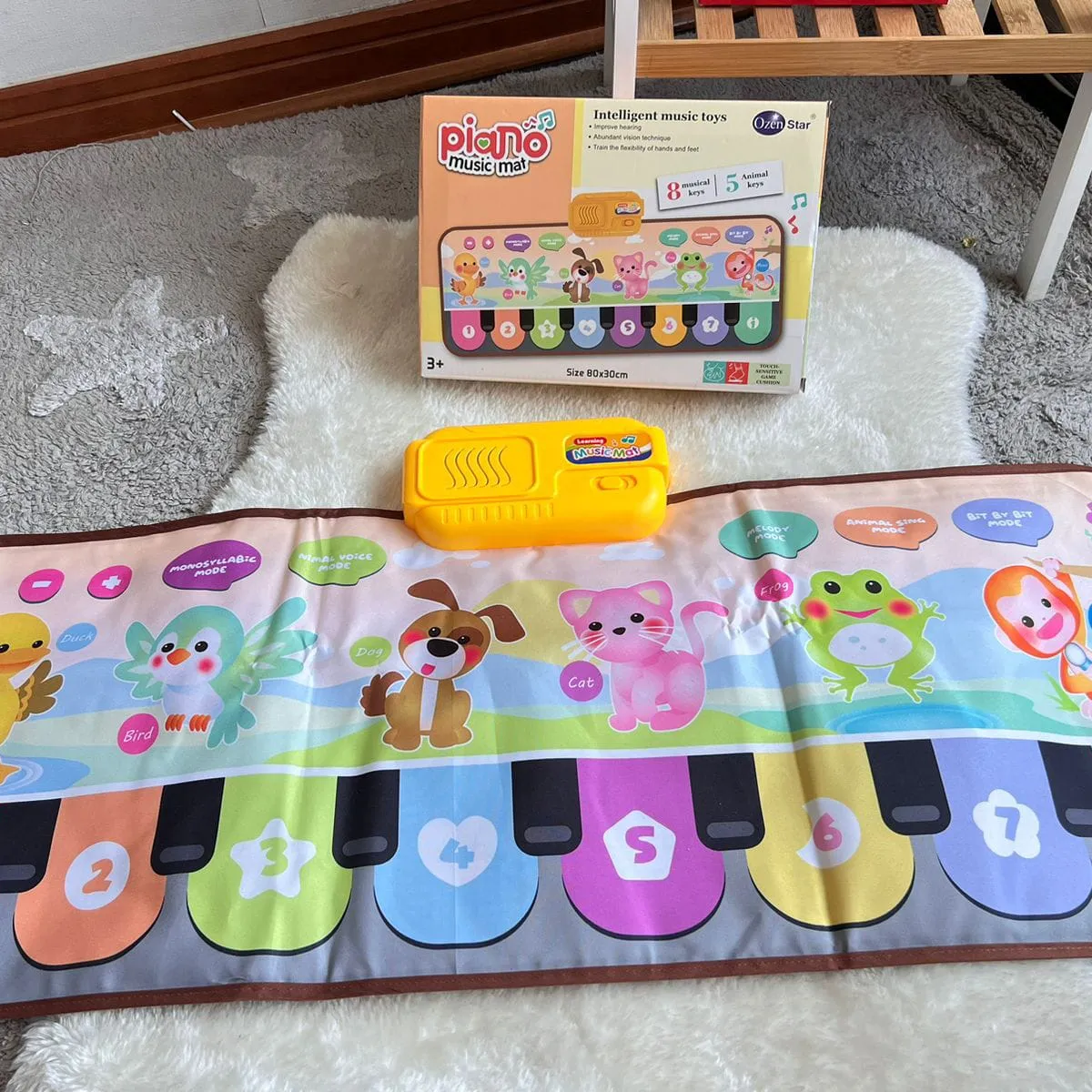 GENERICO - ALFOMBRA TAPETE MUSICAL PLAYMAT PARA BEBES
