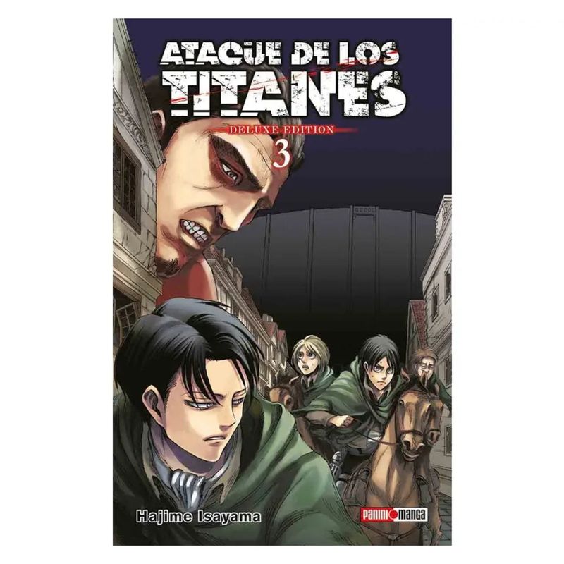 PANINI CHILE - Ataque De Los Titanes Deluxe Edition Vol°03