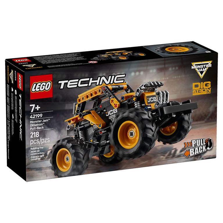 Monster Jam DIGatron con Motor de Carga Manual