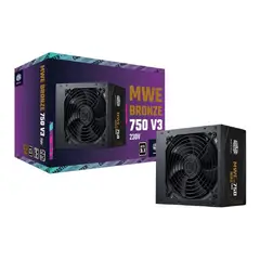 COOLER MASTER - Fuente V3 750W 80 Plus Bronze
