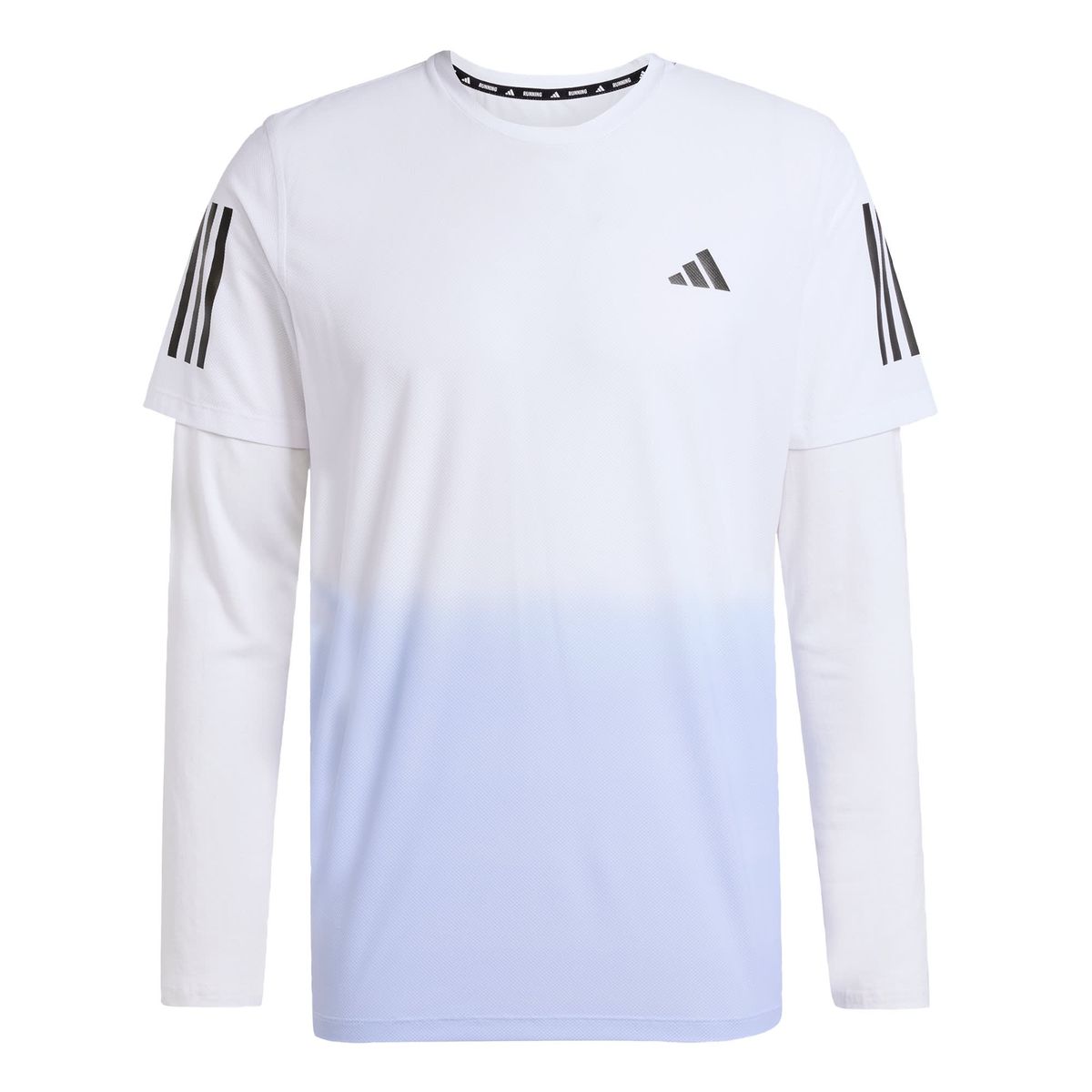 ADIDAS - Polera Own the Run CLIMACOOL Colorblock.-