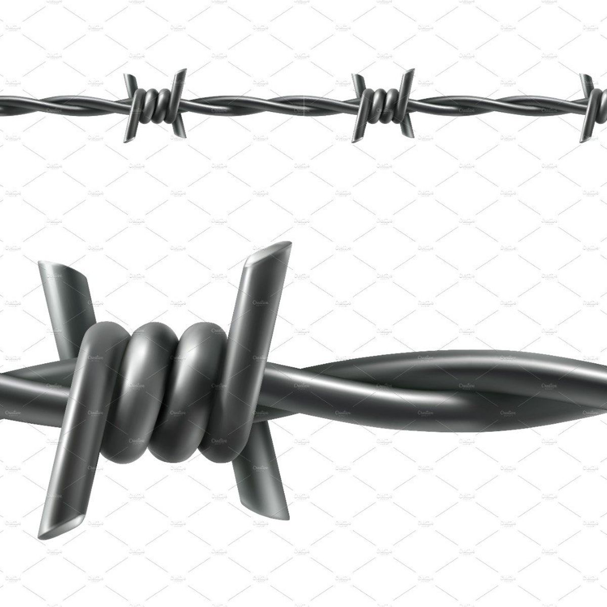 GENERICO - Alambre de Puas 14 x 100m Proteccion Perimetral