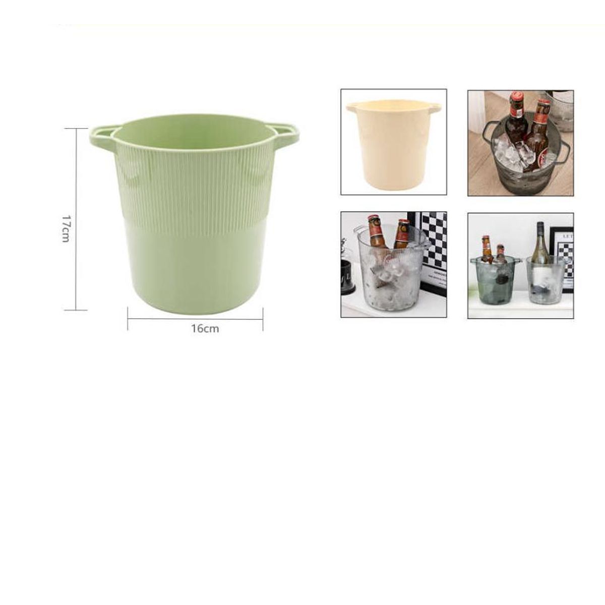 GENERICO - Cubeta de Hielo Plástico