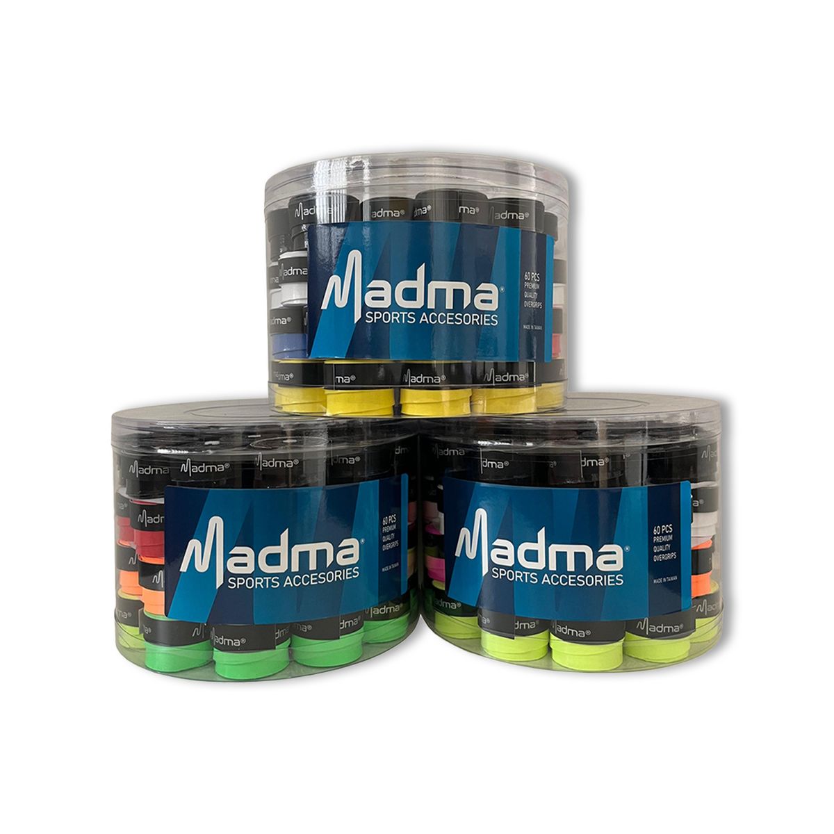 GENERICO - Caramelera Overgrip Madma Grips Perforados 60 unidades