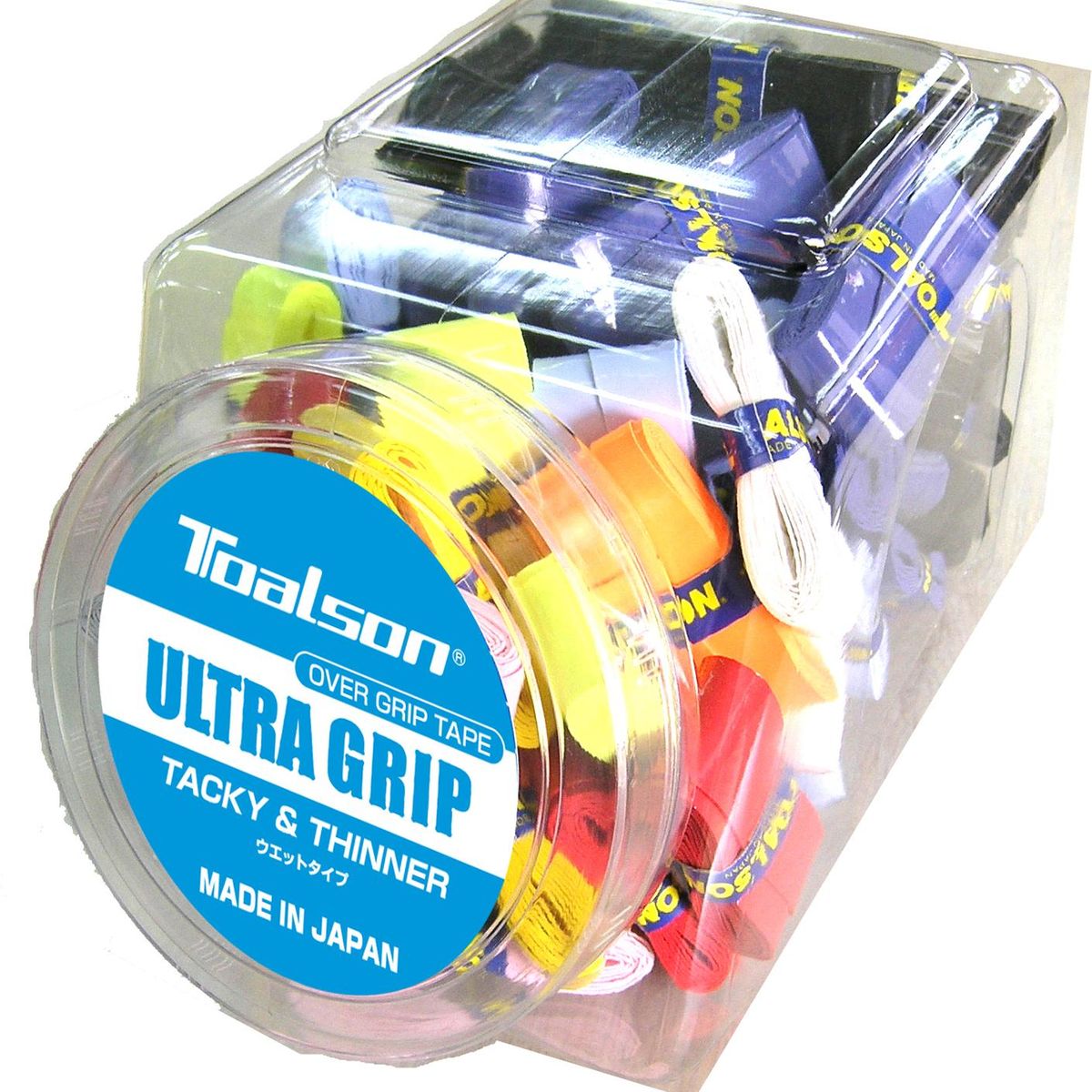 TOALSON - Caramelera Toalson Grips de Tenis Color Surtido- 72 Unidades