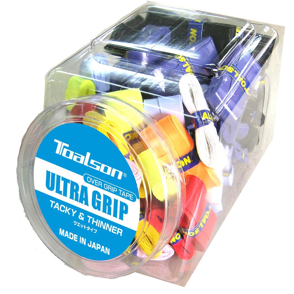 TOALSON - Caramelera Toalson Grips de Tenis Color Surtido- 72 Unidades