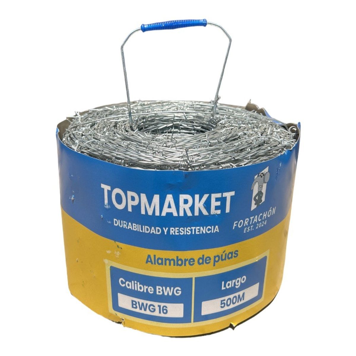 GENERICO - Alambre de Puas 16 x 500m Proteccion Perimetral