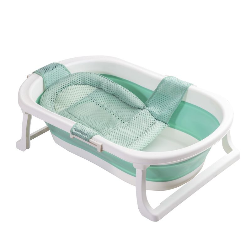BEBESIT - Bañera Jelly con Hamaca Verde Bebesit