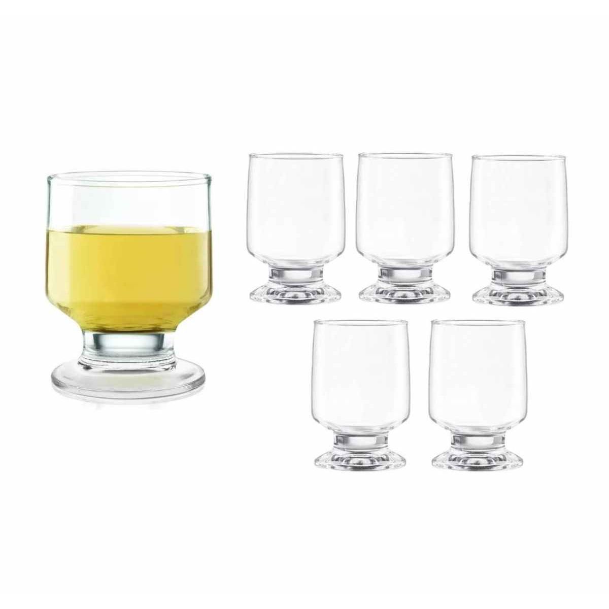 CRISTAR - Set De 6 Copas De Vino 170cc Lexington