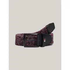 TOMMY HILFIGER - Cinturón Denton Trenzado Elástico Multicolor