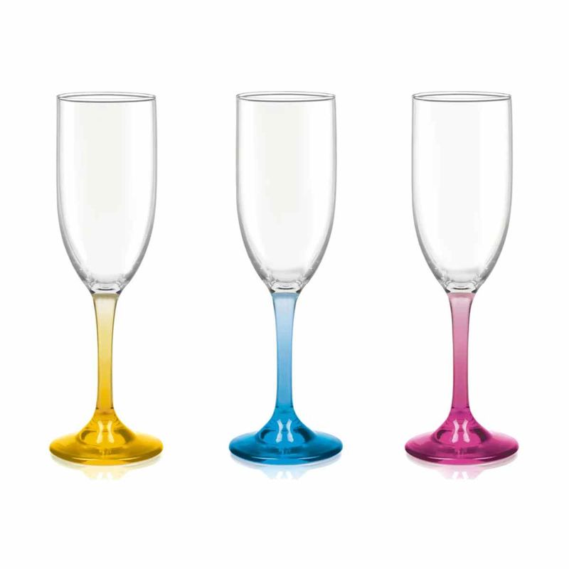 CRISTAR - Set De 6 Copas De Champagne 176Cc Versalles