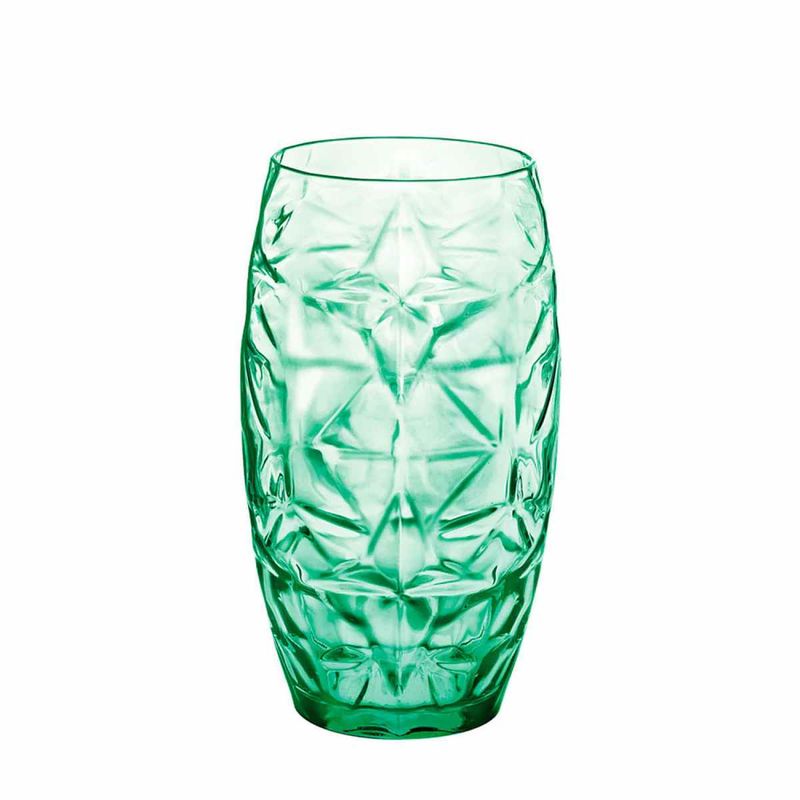 BORMIOLI - Set De 6 Vasos Altos 470Cc Oriente Green