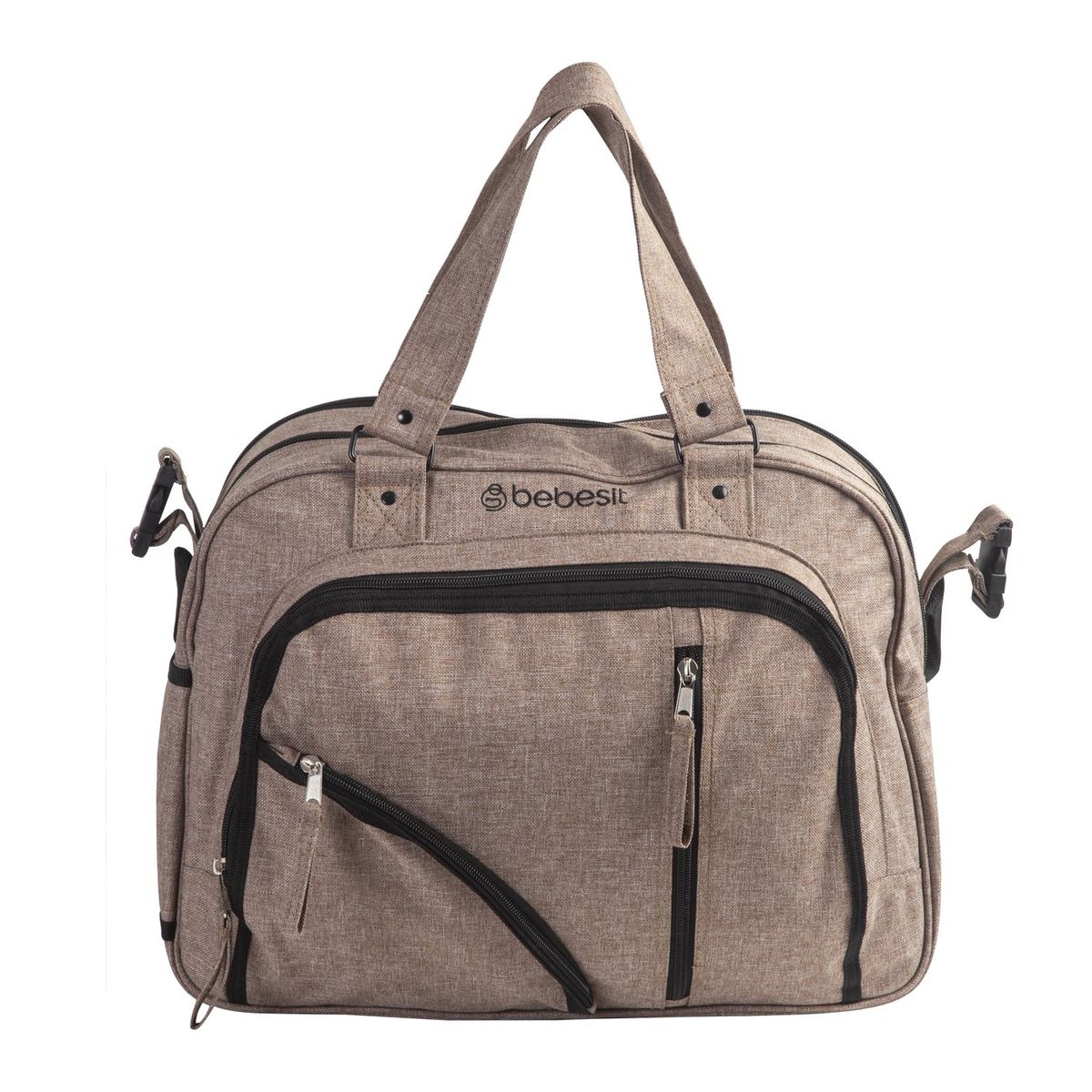 BEBESIT - Bolso Maternal Mudador Pañalera Bebesit Melange - Beige