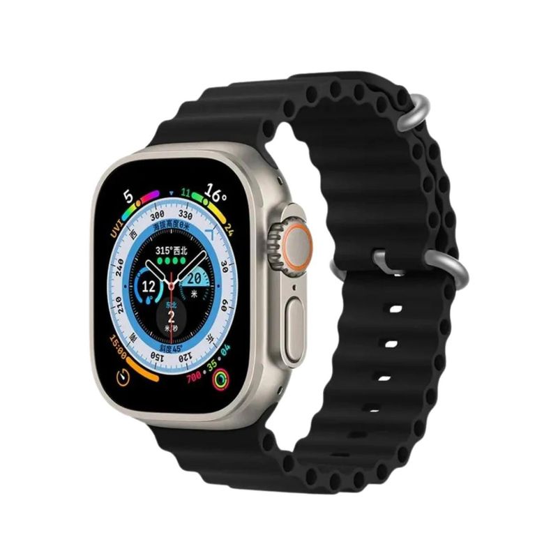 OEM - RELOJ INTELIGENTE SMARTWATCH ULTRA 8 49 MM NEGRO