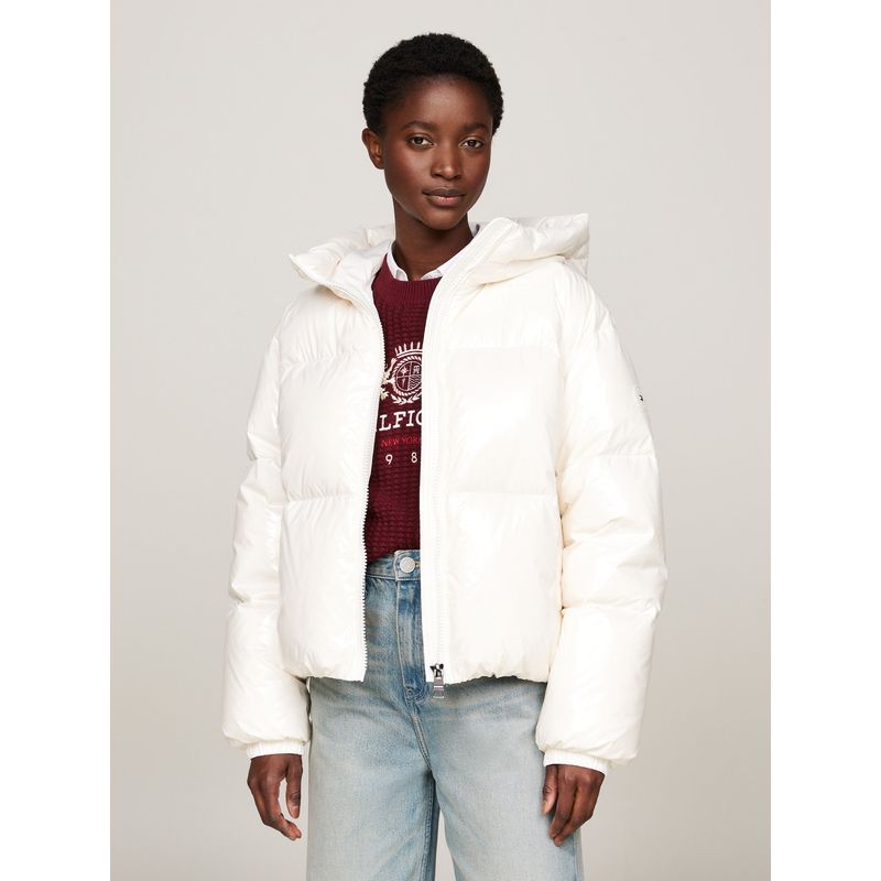 TOMMY HILFIGER - Parka New York Gloss Blanco Tommy Hilfiger