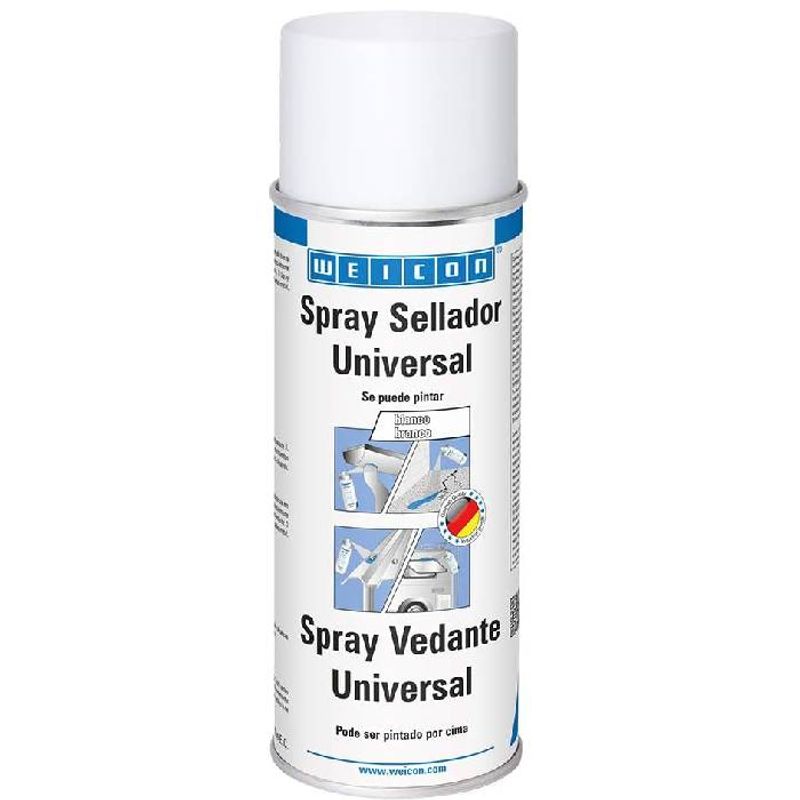WEICON - Spray Sellador Universal Blanco 400ml Sellado impermeable