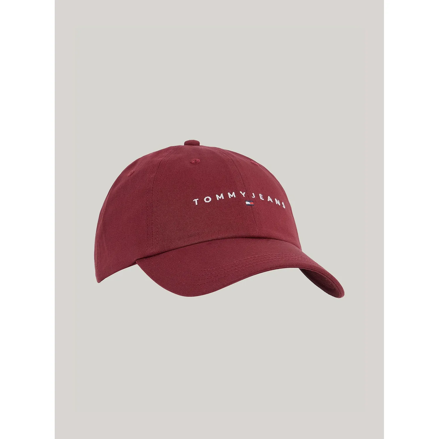 TOMMY HILFIGER Jockey De Seis Paneles Con Logo Burdeo Tommy Jeans