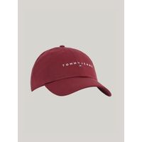 Jockey De Seis Paneles Con Logo Burdeo Tommy Jeans