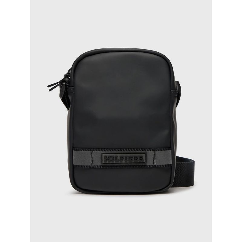 TOMMY HILFIGER - Bolso Reporter Monotype Negro Tommy Hilfiger