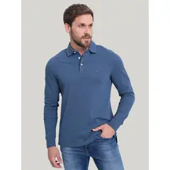 TOMMY HILFIGER - Polo 1985 Collection Con Logo Azul