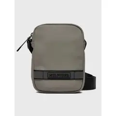 TOMMY HILFIGER - Bolso Reporter Monotype Gris