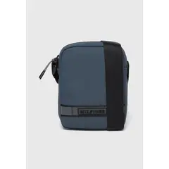 TOMMY HILFIGER - Bolso Reporter Monotype Azul