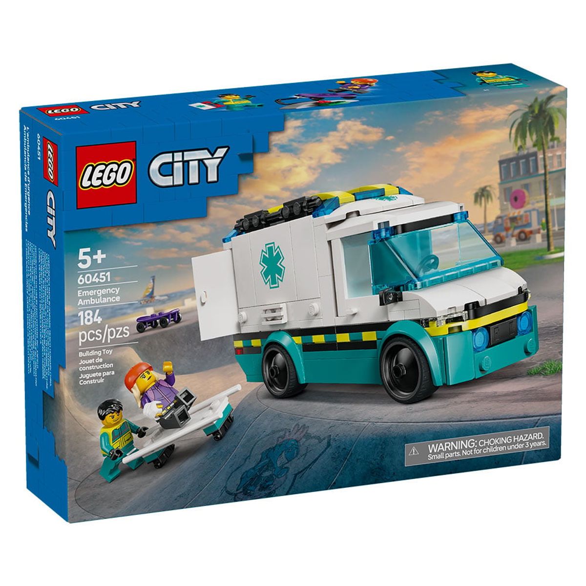 LEGO - LEGO City Ambulancia de Emergencias (60451)