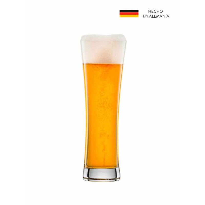 SCHOTT ZWIESEL - Set De 6 Vasos Cerveceros Weizenbier Beer Basic