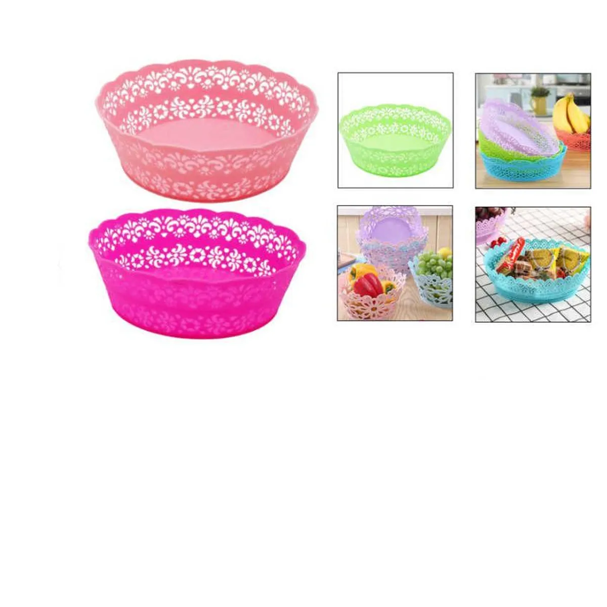 GENERICO - Pack 6 Cestas Organizadoras