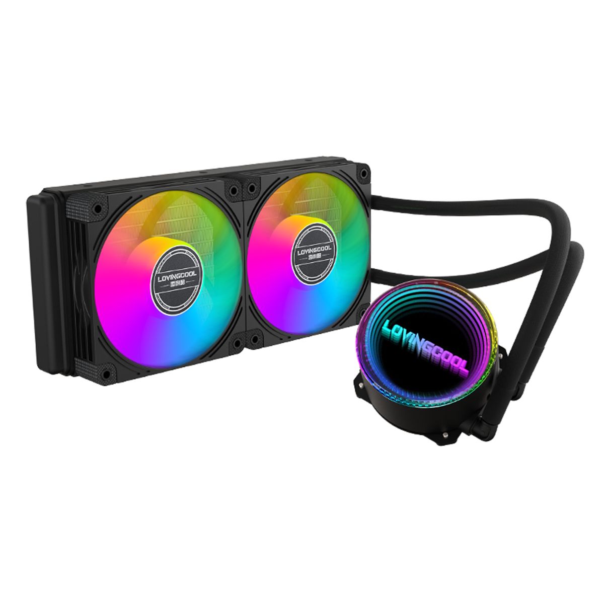 SNAKE GAMER - Refrigeración Líquida LC-240 Black 240mm RGB