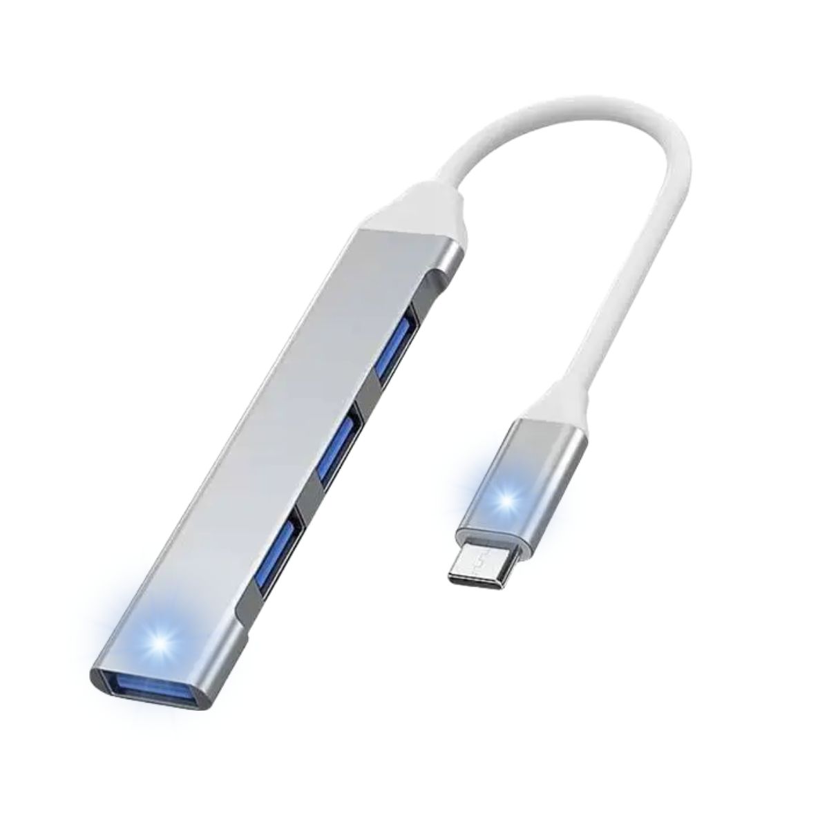 GENERICO - Adaptador Hub Tipo C 4 Puertos