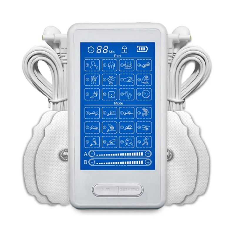 GENERICO - Tens + Electro Estimulador Touch 24 Programas As8017