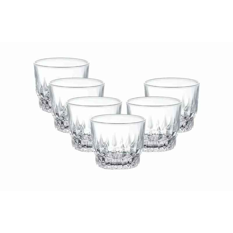 ALLEGRA - Set 6 Vasos Bajos 280cc Torino Allegra