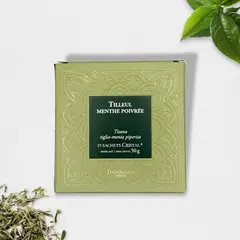 GENERICO - CAJA DE TE CON 25 SACHETS CRISTAL - TILLEUL-MENTHE POIVRÉE