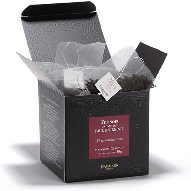 GENERICO - CAJA DE TE CON 25 SACHETS CRISTAL  - PAUL & VIRGINIE